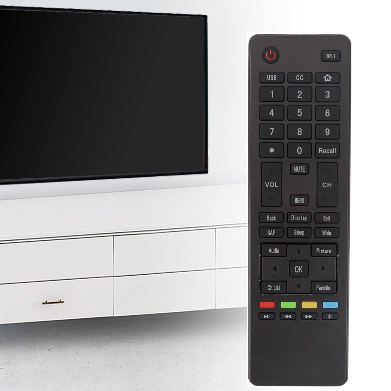 Vinabty HTR-A18M htra18m Replaced Remote Control fit for Haier LCD LED TV LE58F3281 32D3000 LE32M600M20 LE32F32200 LE24M600M80 65d3550 LE39M600M80 40D3500M 48D3500 LE48M600M80 LE50M600M80 55D3550 LE55M600M80 - Image 5